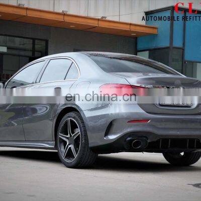 Genuine Tips For 2019+ Mercedes Benz A Class W177 Upgrade A35 AMG Diffuser With Exhaust Pipe