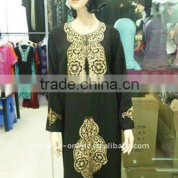 C307 Black ABAYA