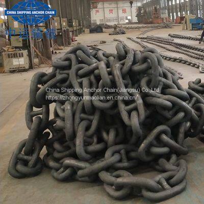 114mm China marine anchor chain stockist anchor chain factory