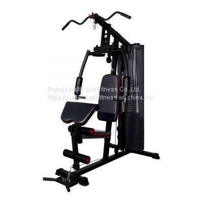 Single station home gym workout machine