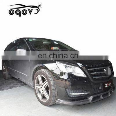 High Quality Carbon Fiber Body Kit for Mercedes Benz GLk X204 Front Spoiler Rear Diffuser and Hood for GLk Facelift photo-2