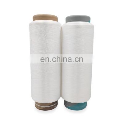 China Factory Nylon  White Yarn for DTY 70d/24f, Full Dull nylon 70/24/2 dty colores china