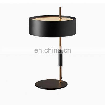 Nordic Black Metal LED Desk Lamp Indoor E27 Decorative Reading Table Lamp