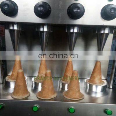 Factory Supplier Pizza Cone Maker Pizza Umbrella Shape Cone Making Machine With Cone Oven And Display Case For Sale photo-4