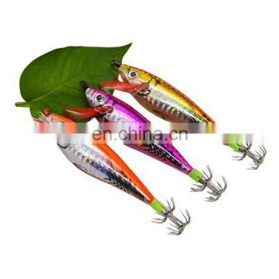 New Product 10cm/10g luminous  squid jig Fishing Lures Balance fishing squid led EGI