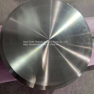 Shaanxi Baoji Titanium Round Target High Purity Titanium Target GR1 GR2 Titanium Target, Uniform Film Formation photo-3
