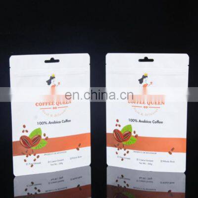 custom printing biodegradable compostable pla coffee bags stand up pouch