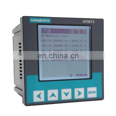 RS485 online monitoring event recorder harmonic power analyser 3 phase meter