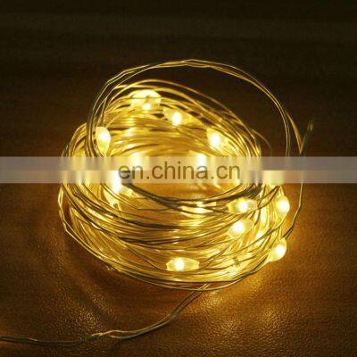 Customized 200L 300L New Design IP44 Color Changeable Copper Wire Curtains Light For Weddings