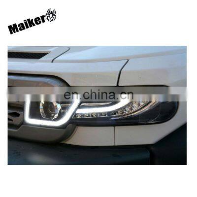 Hot selling parts  Headlight  for FJ Cruiser 2007+  Headlight with Front Grille for FJ SUV Auto Parts from Maiker