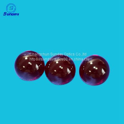 Ruby Ball Lens   Dia.15mm  AR Coating