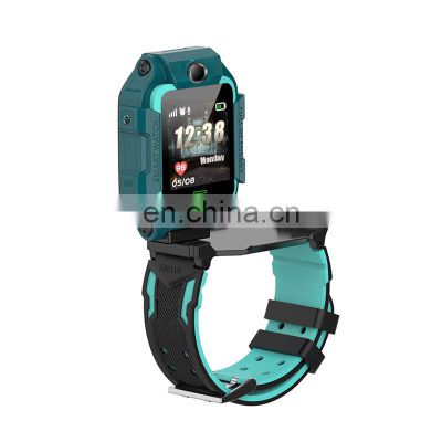 Z6 NFC sim GSM smart watch kids rotary 360 baby voice chat anti-lost child safety guard wristwatches