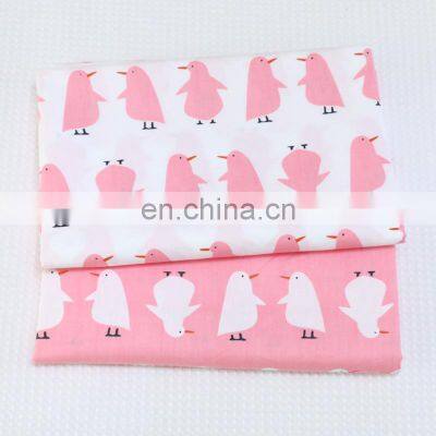 Cotton Printed Fabric 1.6 Meters Wide Cartoon Penguin Kindergarten Students Bedding Cotton Fabric Wholesale photo-5