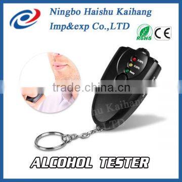 2015 Newest Keychain LED Breath Alcohol Tester / Breathalyzer Alcohol Tester / Alcohol Tester