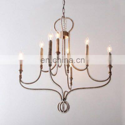 Lustre LED Fancy Lights Chandelier Light White for Home Maria Teresha Flower Decorative Acrylic Modern Lamp Crystal Chandelier photo-2