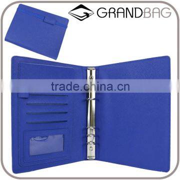 Wholesale High Quality Genuine Saffiano Leather Office File Document Folder