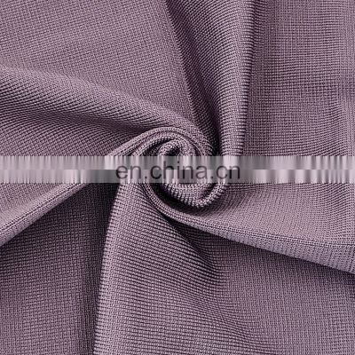 Low price high quality material circular custom ribbing stripe rib fabric knit