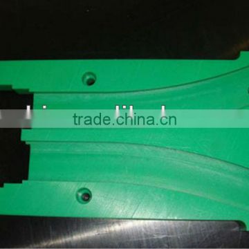 UHMW PW plastic corner chain track