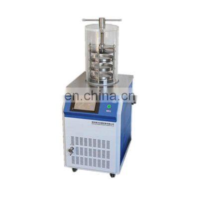 Bench-Top Small Size Laboratory Vacuum Freeze Dryer Drying Machine for Sale
