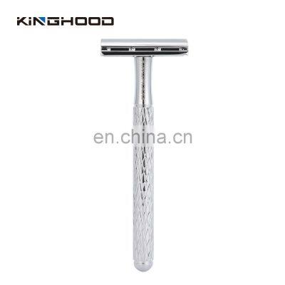 Custom Aluminum High Quality Double Edge Stainless Steel Safety Razors photo-3