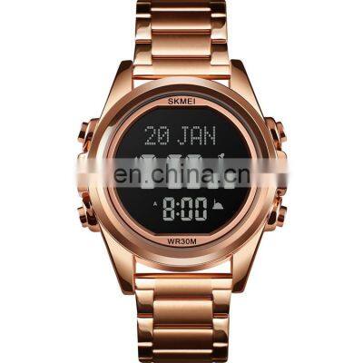 Luxury Men Watch Skmei 1667 Qibla Manufacture Company Wholesale Waterproof Wristwatch photo-4