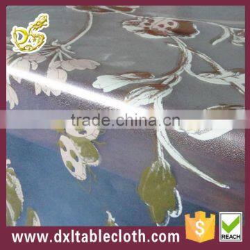 clear plastic table cover with clear pvc sheeting manufacturer in chian