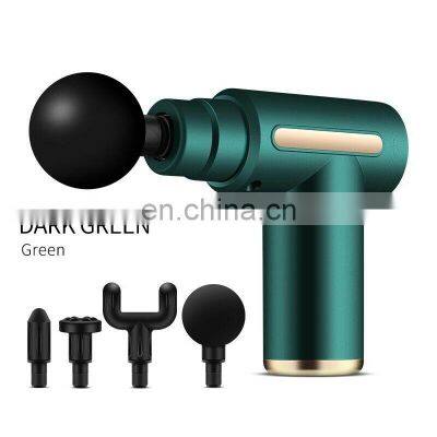 Portable Pocket Wireless Deep Muscle Body Fascia Percussion Mini Massage Gun For Home Gym photo-2