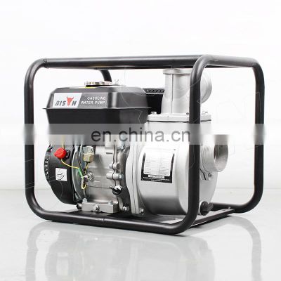 BISON WP30H 6.5hp 3 inch Pump Water Mini Gasoline Water Pump Machine