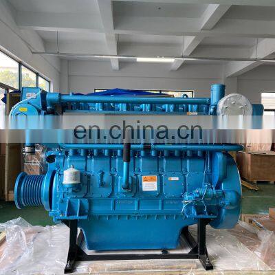 En venta caliente. Nuevo de fábrica, motor diesel marino Weichai de 12 cilindros, 1300hp/1500rpm, 12M33C1300 - 18E221* photo-4