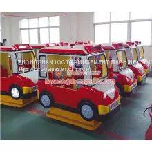 Zhongshan Tai Le Play Children's Indoor Video Game Carnival Rocking Car Rocking Machine Coin-operated Self-service Mini Bus 3 Seats FRP photo-4