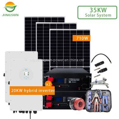 35KW Solar System 710W panels