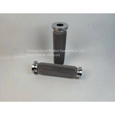 All Welded polyester melt metal candle filter element