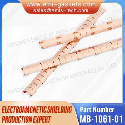 Becu Spring Becu EMI Strip Becu Metal Strips SMD Contact Spring Factory Porduced and Free Samples