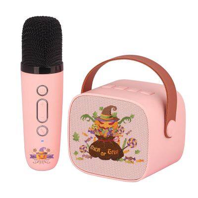 Loa karaoke Radio Music Mixer Amplifier Bluetooth Speakers with Microphone Wireless Portable Karaoke Machine with Microphone