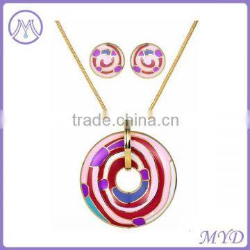 Fashion Jewelry Set Copper Enamel Jewelry photo-6