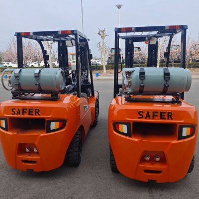 1.5 Ton 1.8 Ton Gasoline LPG Powered Counterbalance Forklift With CE Certification photo-5