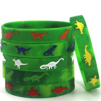 Hot Sale Wristband Customized Debossed Silicone Bracelets for Children Kids