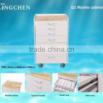 Dental cabinets design with 5 drawers for sale