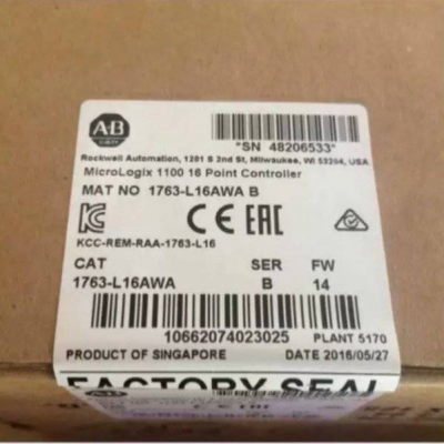 AB Marca Nova Original 1763-L16AWA CompactLogix Rockwell Estoque Disponível