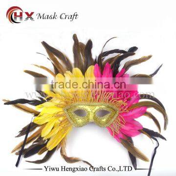 wholesale different design of masks feather mask carnival