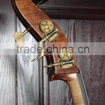 Violin Corner Fully Carved Antique Varnished Double Bass photo-3