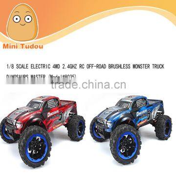 1/8 SCALE 4WD 2.4GHZ Remote Controle Car REMO High Speed Cars for Kids photo-2
