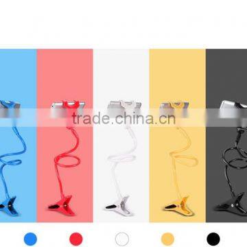 colorful High quality Multicolor lazy phone holder bed, plastic mobile phone holder