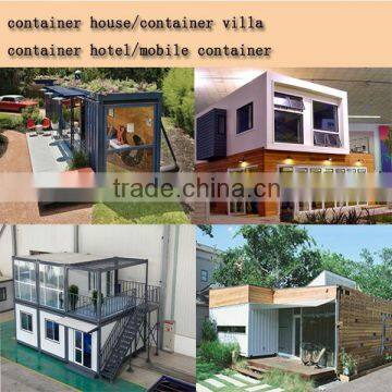 Flat pack prefabricated house design of the containers