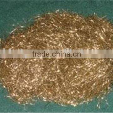 CE approved brass coated Steel fiber >2800 mpa