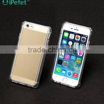 iPefet-shockproof smart phone case for iPhone, shockproof phone case for iPhone 6 with metal plate