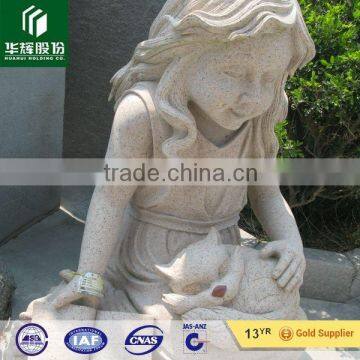 Garden Angel Decoration Stone Carving and Sculpture photo-2