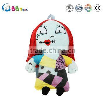 ICS Certified Factory China Wholesale Stuffed Toy Funny Face Doll for Baby