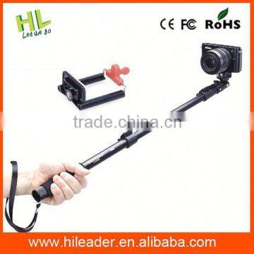 2015 Bluetooth Remote Control Cheap bluetooth selfie stick with zoom button