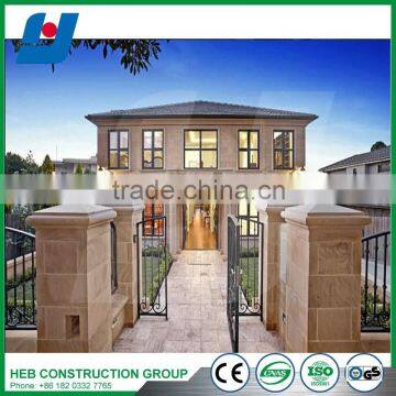 prefab High Quality Steel Structure For Steel villas/house